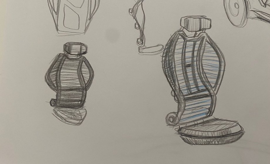 Croquis d’ingénieur du OuiCycle.