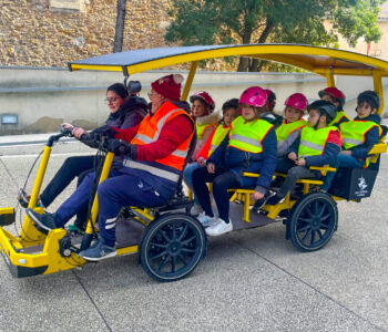 Vélo bus ouicycle à Saint-Georges d’Orques