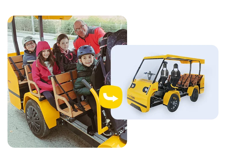 nouvelle version Ouicycle Transports d'enfants